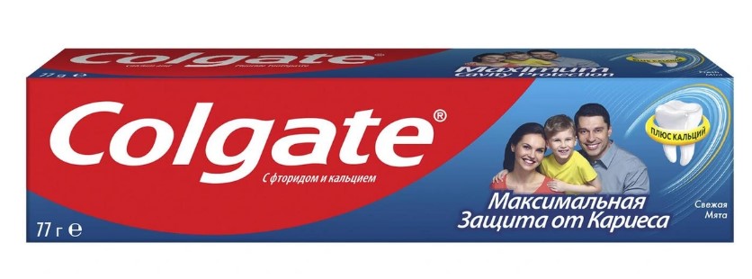 Зубная паста Colgate Защита от кариеса свежая мята 50мл