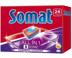 Средство для ПММ Somat все в-1-таблетке 24шт