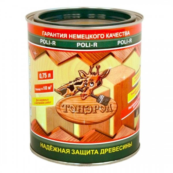 Антисептик Tonerol Poli-R 0.75 л махагон Антисептик Tonerol Poli-R 0.75 л махагон