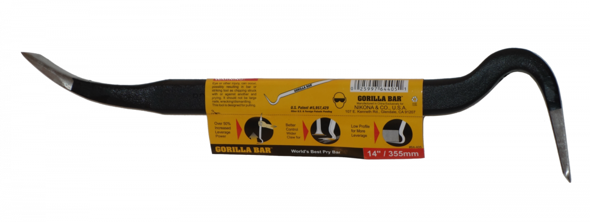 Гвоздодер усиленный Gorilla-Bar Junior 14" Nikona