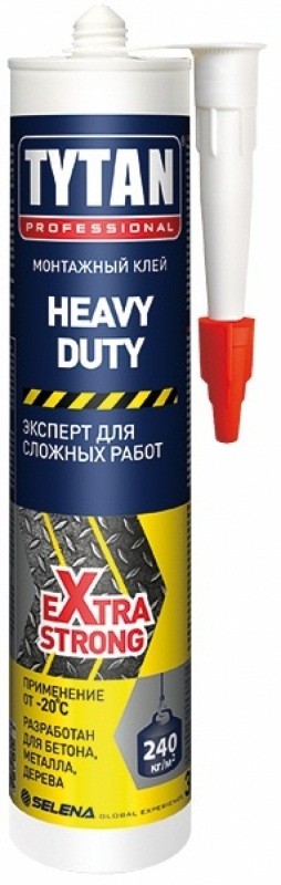 Клей Титан монтажный Heavy Duty 310 мл бежевый