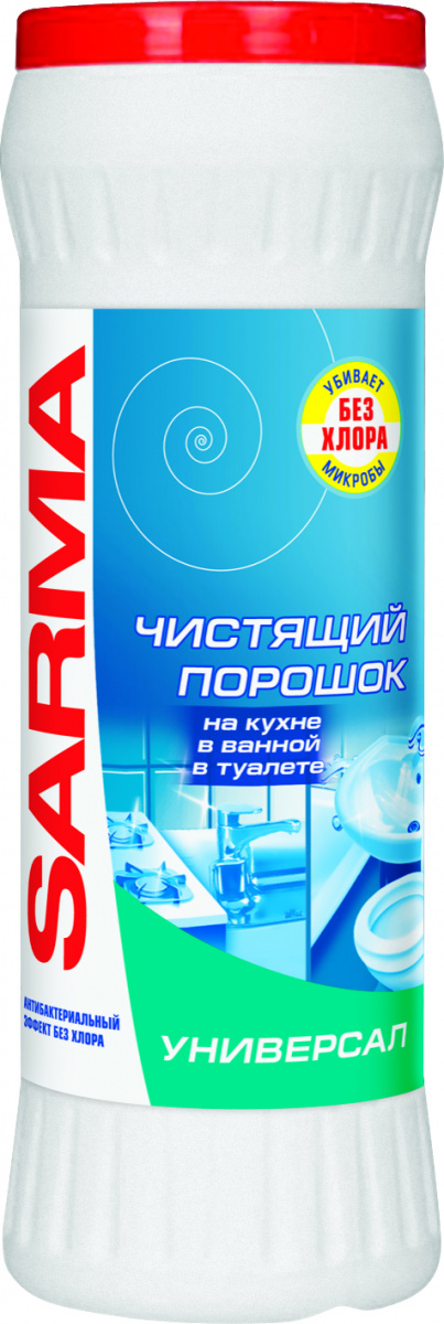 Сарма средство чист.порош 400г универсал.антибакт.эфф.