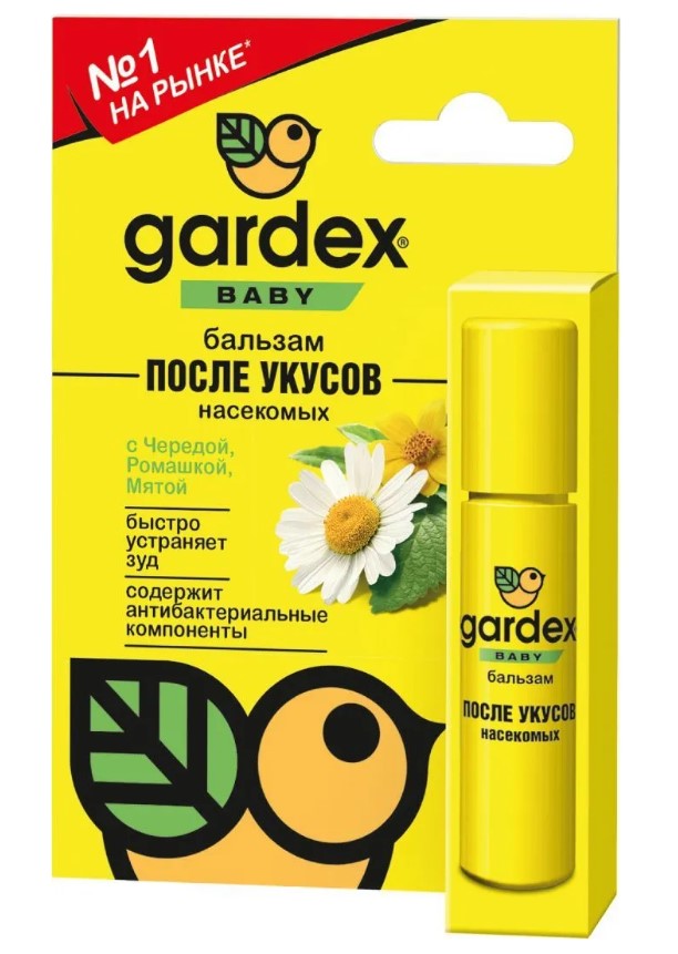 Бальзам Gardex baby детский после укусов 7мл
