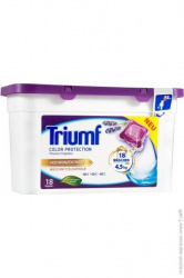 Капсулы Triumf для стирки цветного белья 18 шт