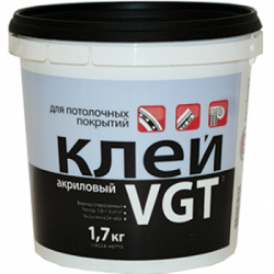 Клей для потолочных покрытий VGT 1.7 кг 