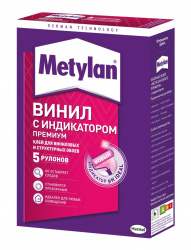 Клей для виниловых обоев Метилан Винил Премиум 150 грамм с индикатором Клей для виниловых обоев Метилан Винил Премиум 150 грамм с индикатором