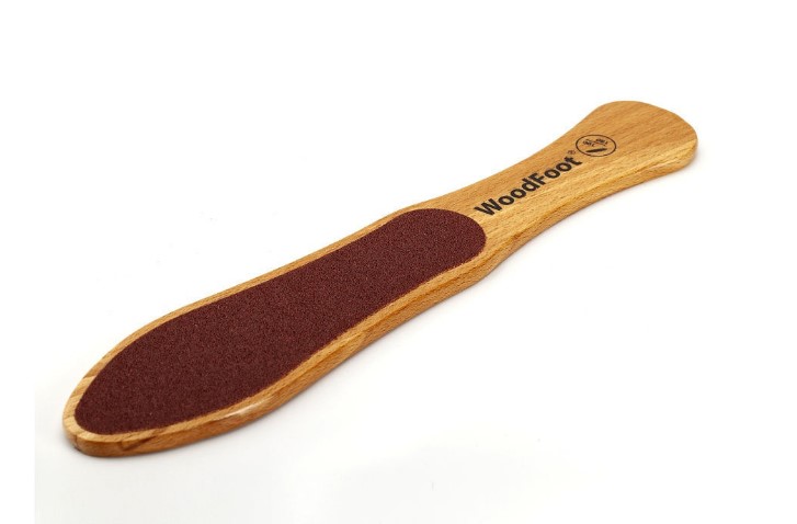 Терка для ног деревяннная WoodFoot ber-100/180-1