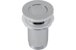 Донный клапан Styron металл Клик-клак KL-01 5/4 маленькая заглушка хром