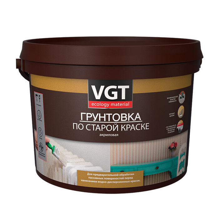 Грунтовка акриловая по старой краске VGT 1 кг 