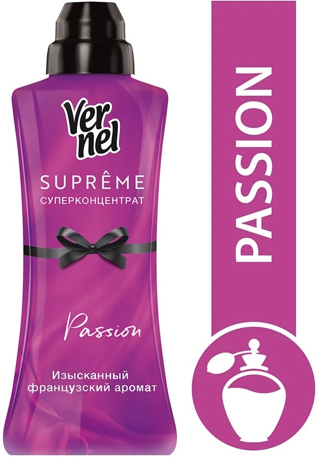 Кондиционер для белья Vernel Supreme Passion 600мл