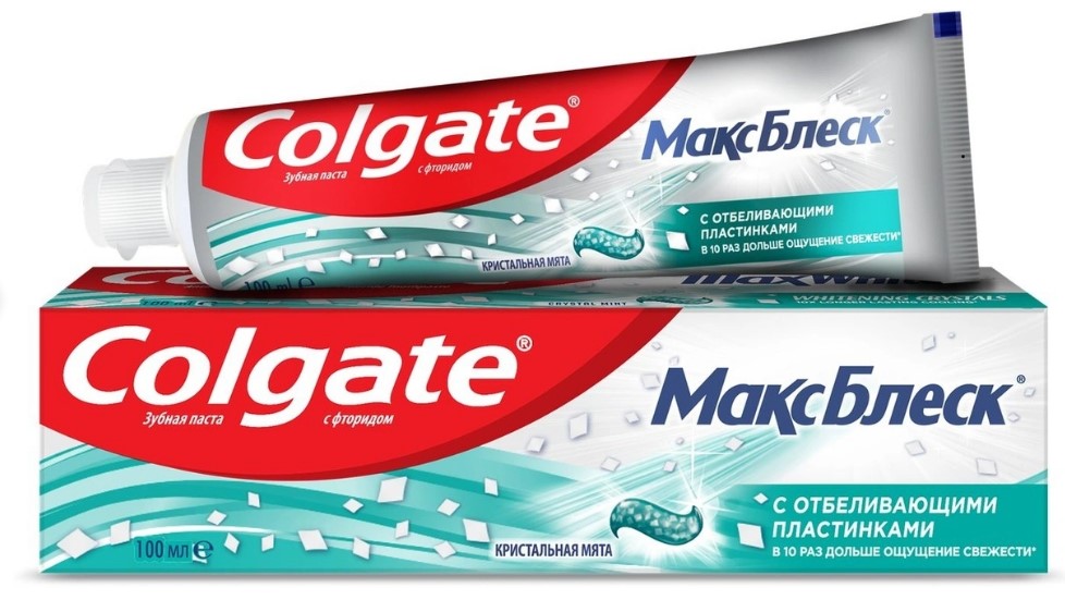 Зубная паста Colgate МаксБлеск Кристальная мята 100мл