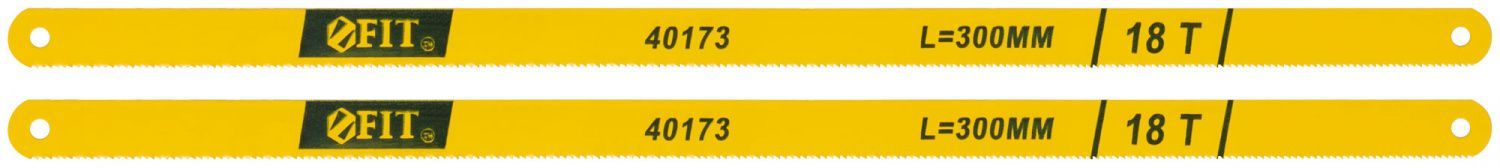 Полотна д/ножовки 300х12мм Fit 2шт 20gr легир.ст.