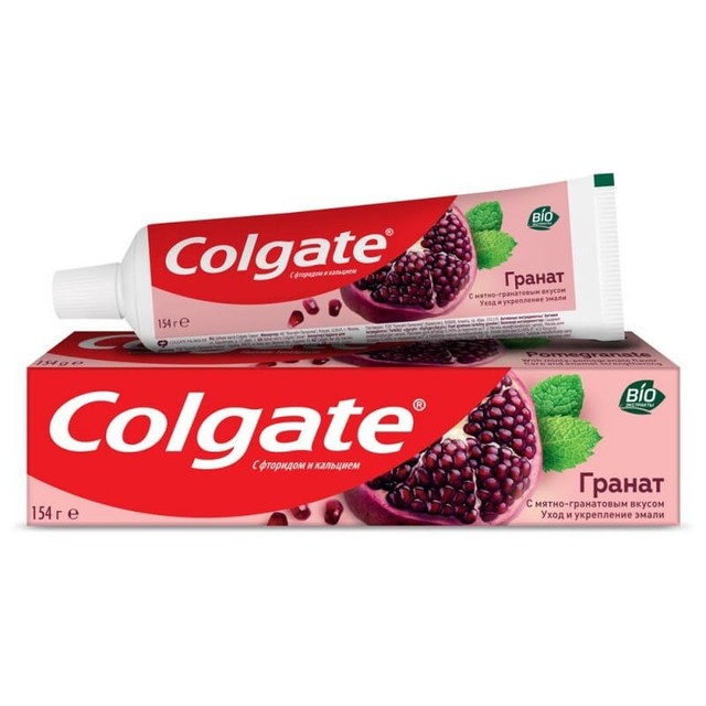 Зубная паста Colgate с мятно-гранатовым вкусом 100мл