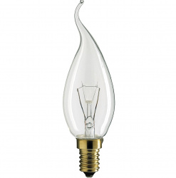 Лампа Philips bxs35 40w e14 cl свеча лебединая шея прозрачная