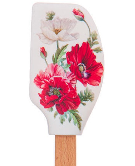 Лопатка Agness маки 32х6см