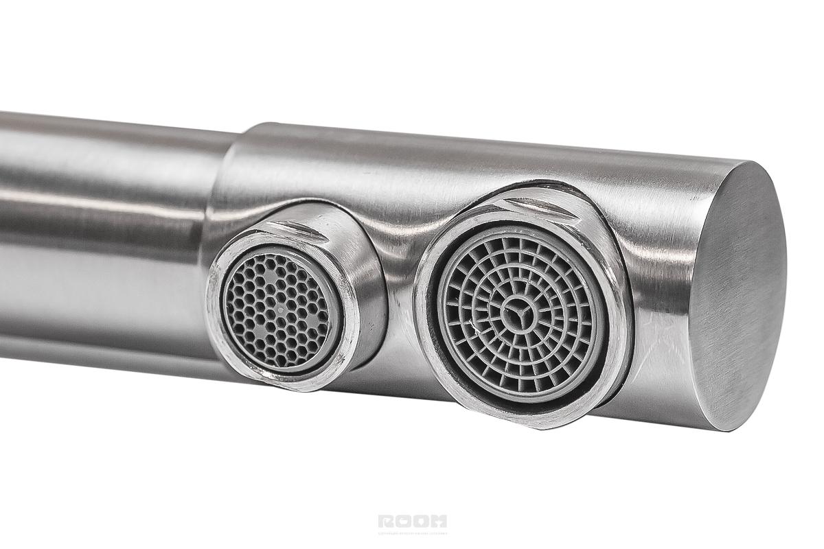 Смеситель для кухни ПСМ-Профсан ПСМ-300-22 steel нержавеющая сталь AISI-304