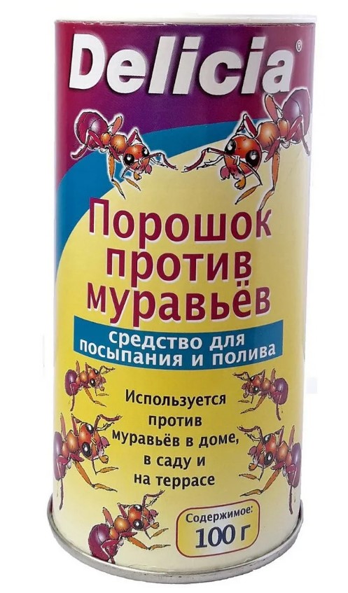 Порошок-приманка от муравьев Delicia 100г