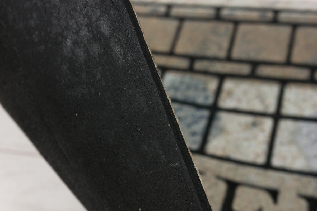 Коврик придверный HEFEI RUBBER 45х75 см флок HCM-09