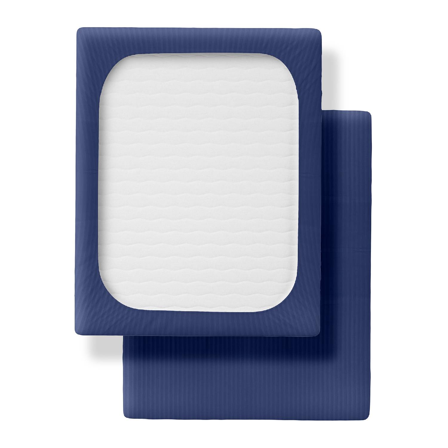 Простыня Verossa Stripe Indigo 240/260 70004 01