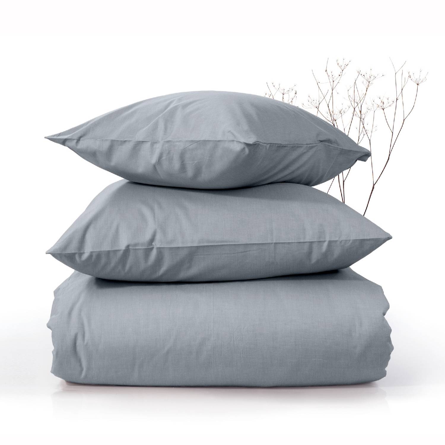 Простыня Verossa Melange Indigo 180/215 01
