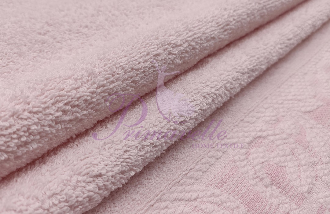 Полотенце махровое жаккард Primavelle Verona 70х140 см Розовый