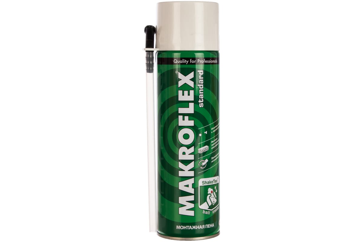 Пена монтажная Makroflex ShakeTec 500 мл