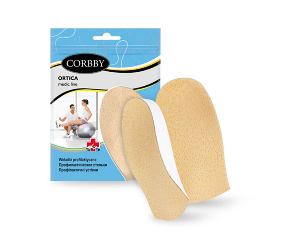 Стельки детские Ortica Corbby анатомически профилированные р.20 CORB6303C