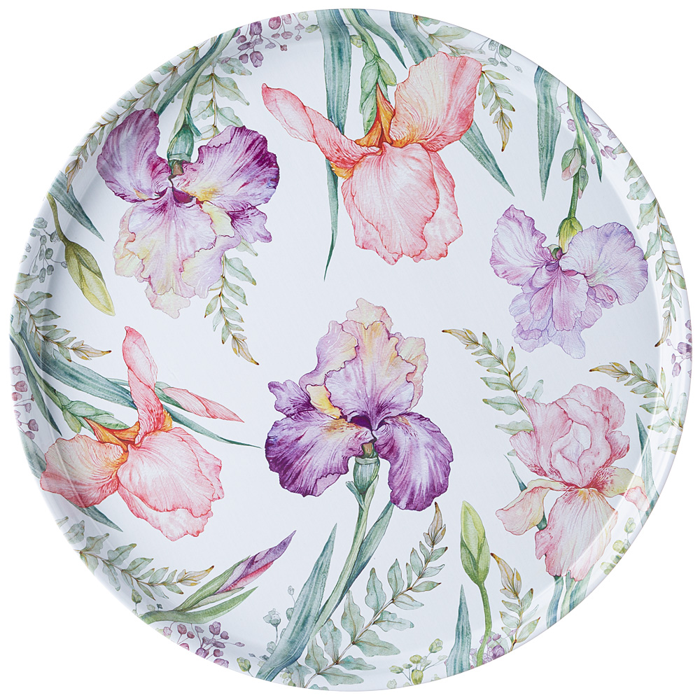 Agness iris поднос сервиров.33*2.1см