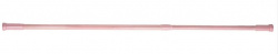 Карниз для ванной BATH PLUS mini 70-120 розовый