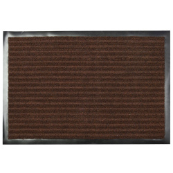 Коврик придверный ворсовый ComeForte FLOOR MAT Стандарт 80х120 см коричневый