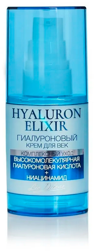 Крем для век Liv Delano HYALURON ELIXIR гиалуроновый 35г