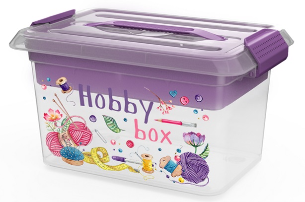 Контейнер Полимербыт smartbox hobby box м 6.0л 4348202