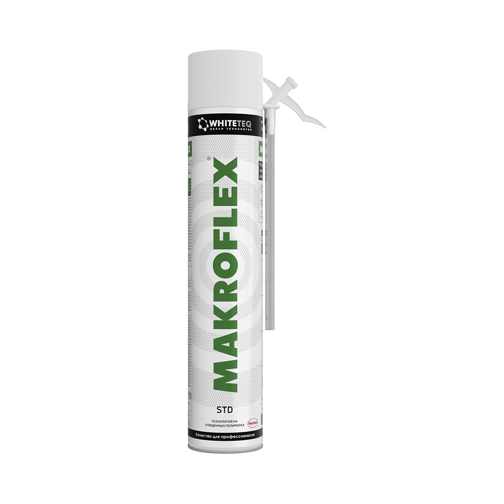Пена монтажная Makroflex стандарт 750 мл WhiteTeq СТД Пена монтажная Makroflex стандарт 750 мл WhiteTeq СТД