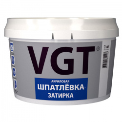 Шпаклевка-затирка VGT 1 кг белая