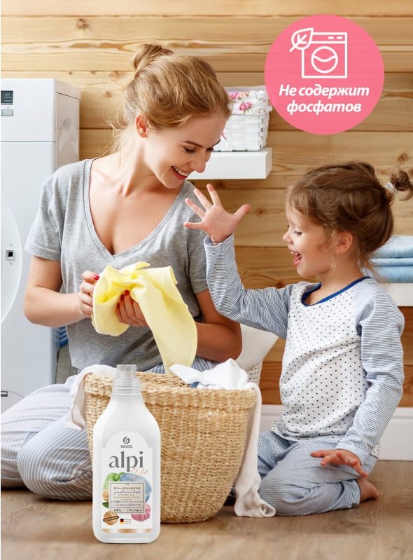 Гель для стирки Grass Alpi Color Gel концентрат 1.8 л Гель для стирки Grass Alpi Color Gel концентрат 1.8 л