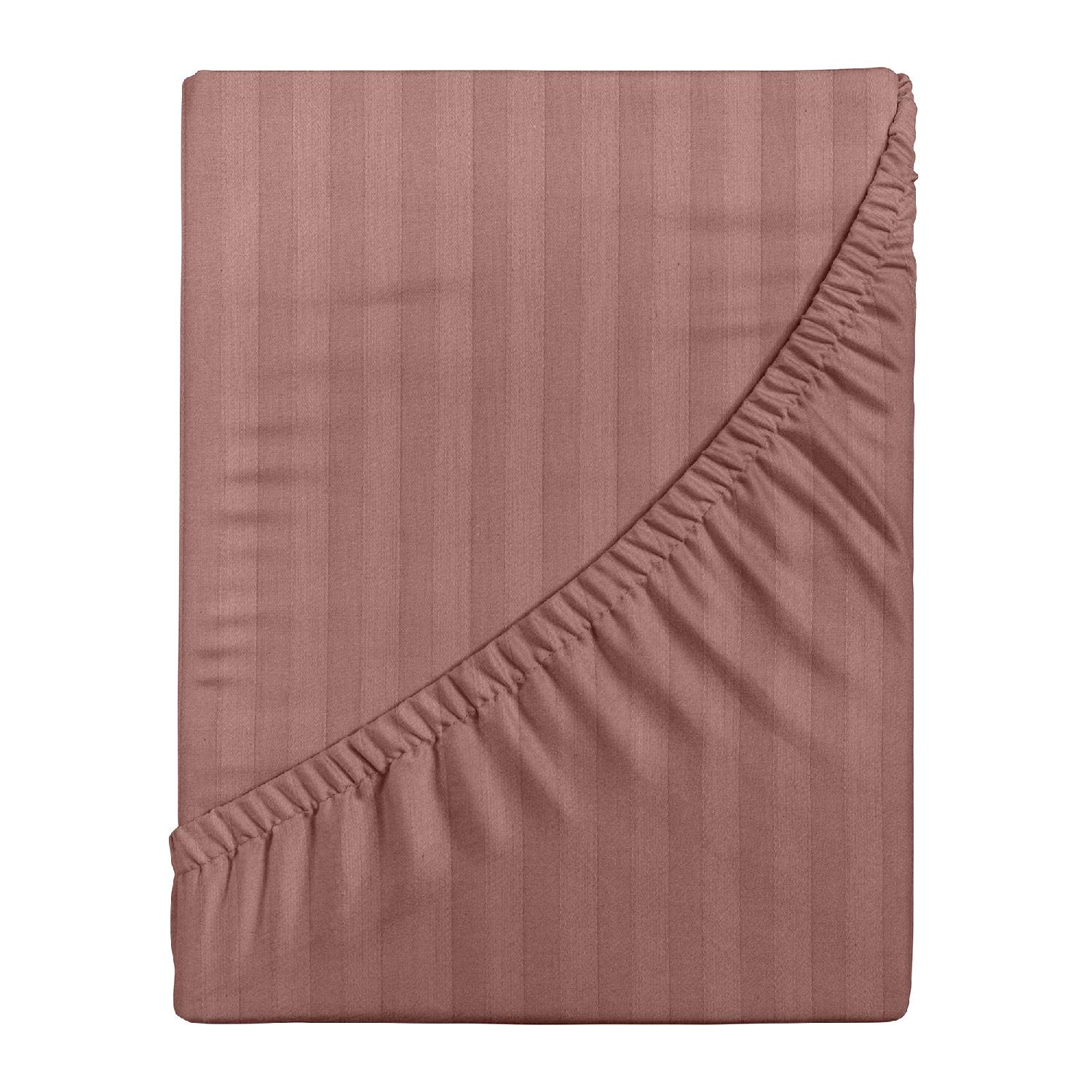 Простыня Verossa Stripe Ash 140/200 на резинке