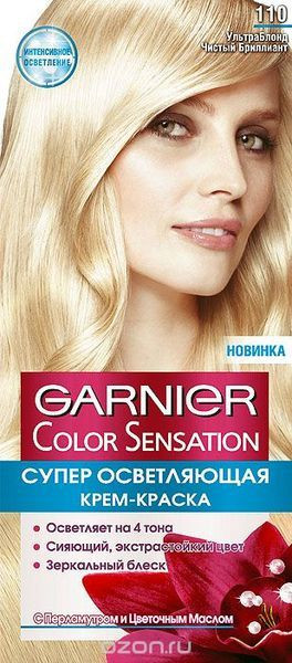 Garnier color sensation 110 ультраблонд чистый бриллиант краска д/вол.